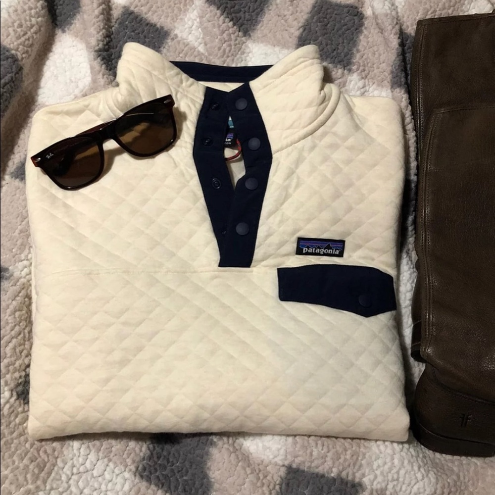 Like NEW Rare Quilted Patagonia Sweater